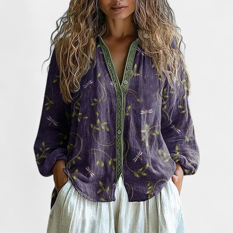 SOFIA | Blusa estampada ampla