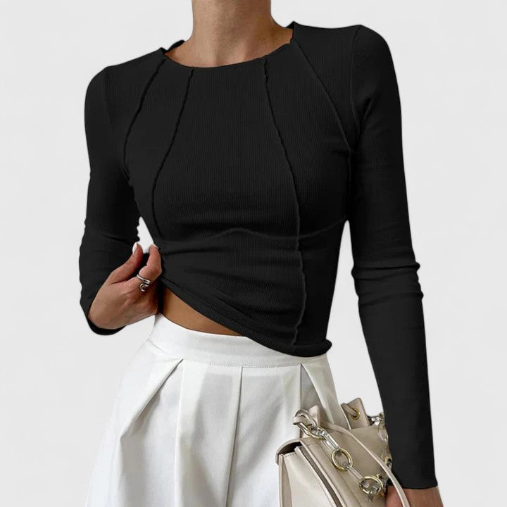 ROZMINDA | Blusa de manga longa