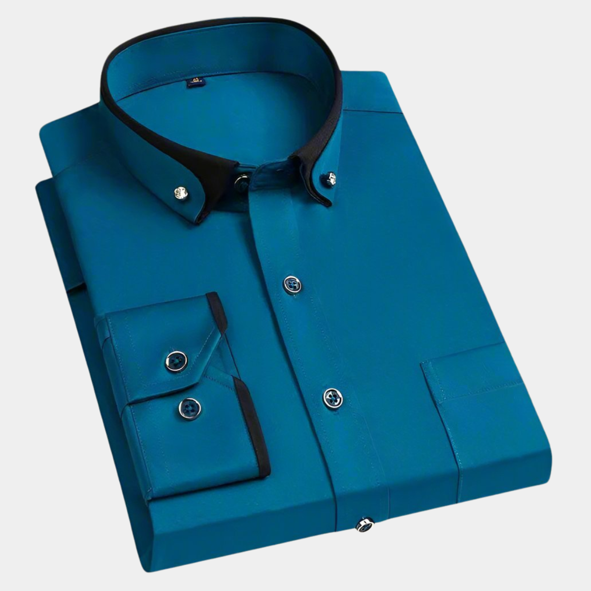 DON | Camisa com gola em contraste