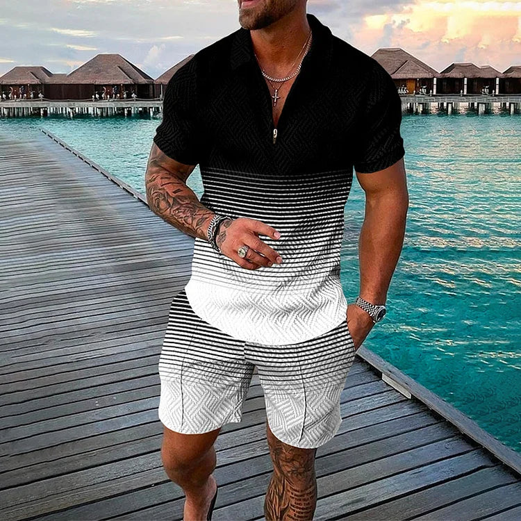 JUAN | Conjunto com shorts estampado