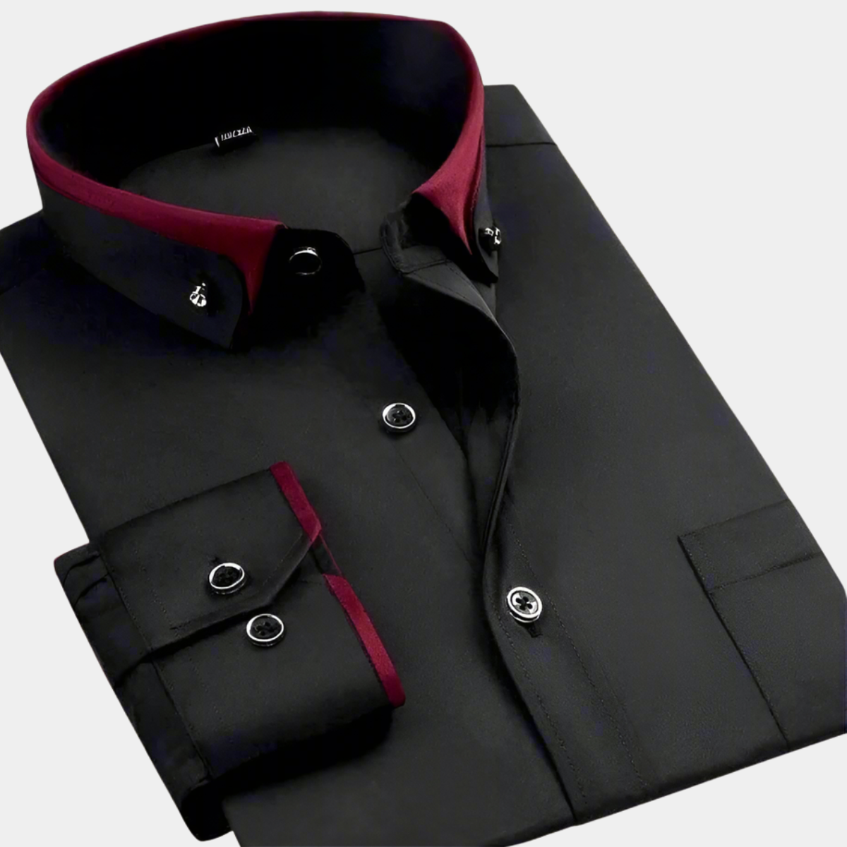 DON | Camisa com gola em contraste