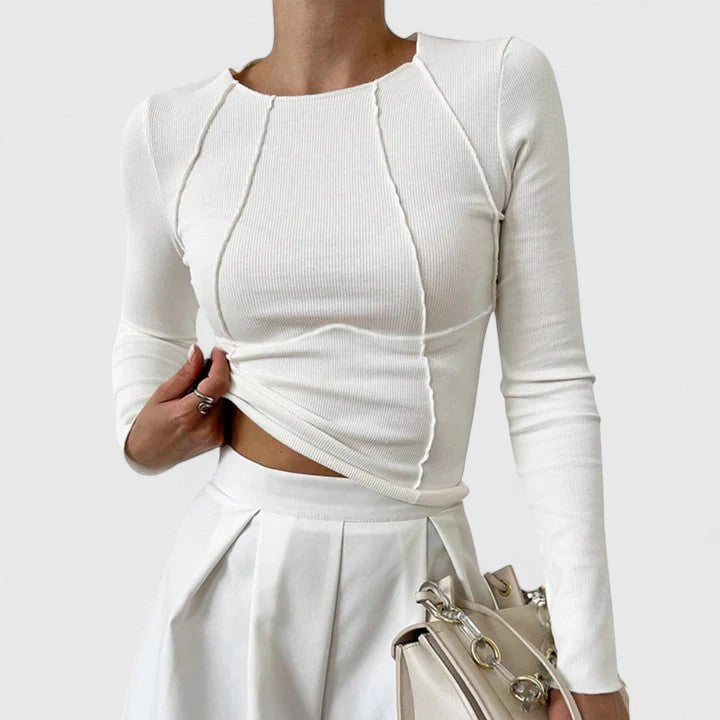 ROZMINDA | Blusa de manga longa