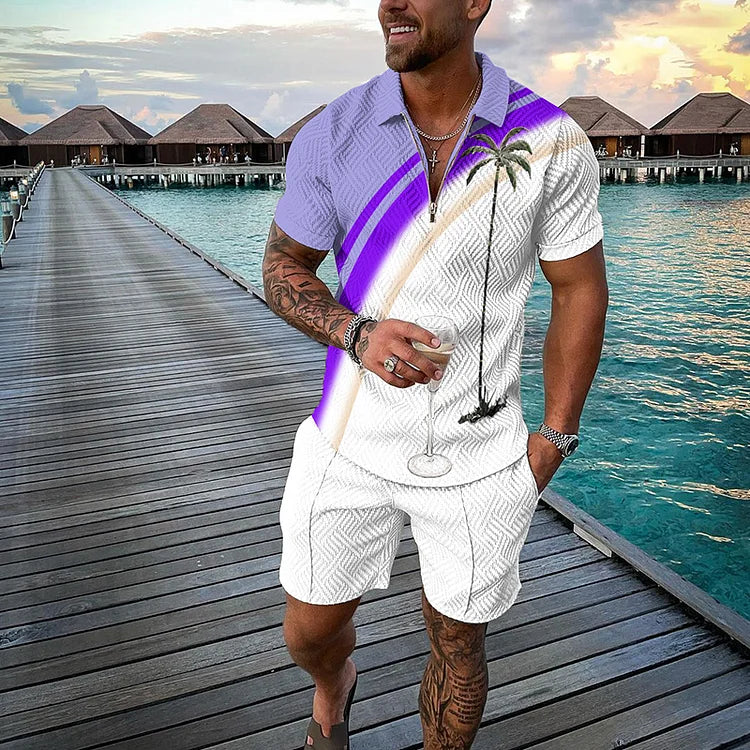 GUSTAVO | Conjunto estampado com shorts
