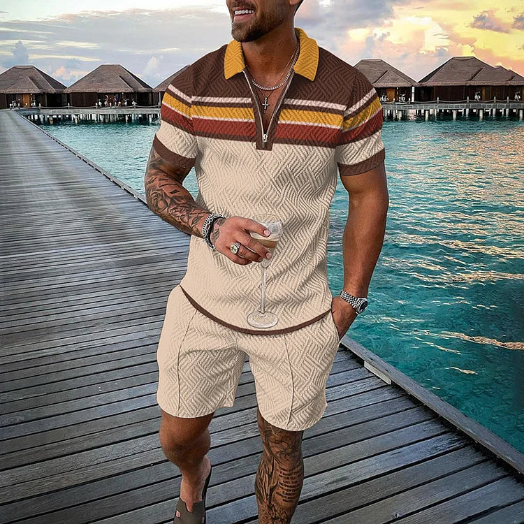 ADRIÁN | Conjunto xadrez com shorts