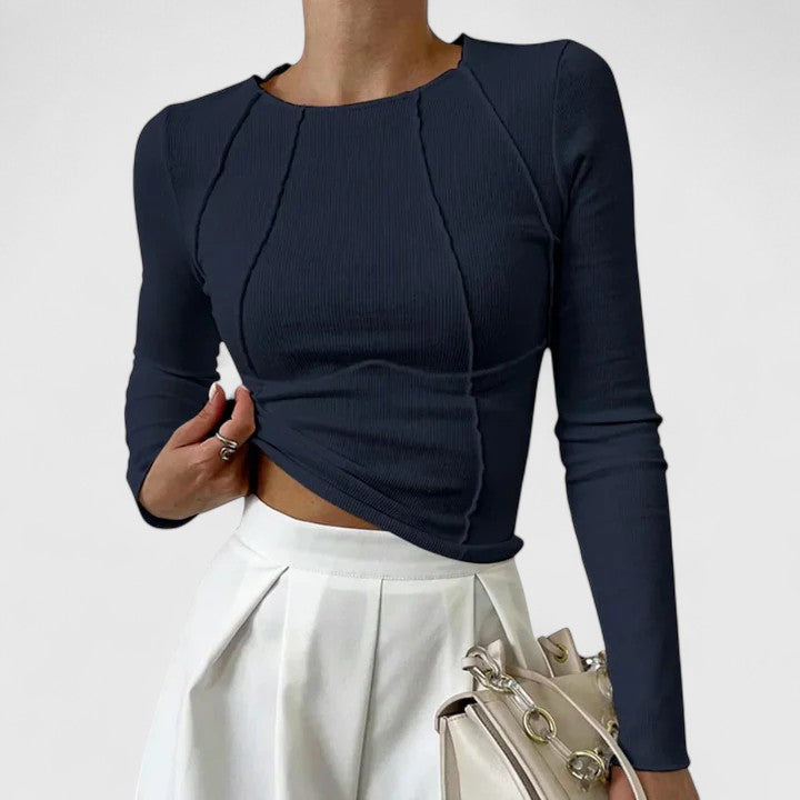 ROZMINDA | Blusa de manga longa