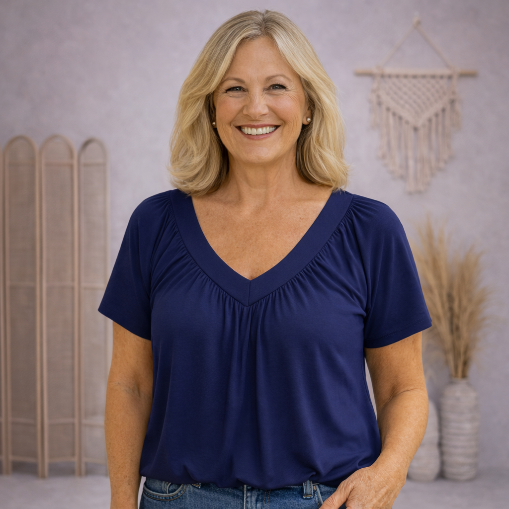 MABEL | Blusa com caimento amplo