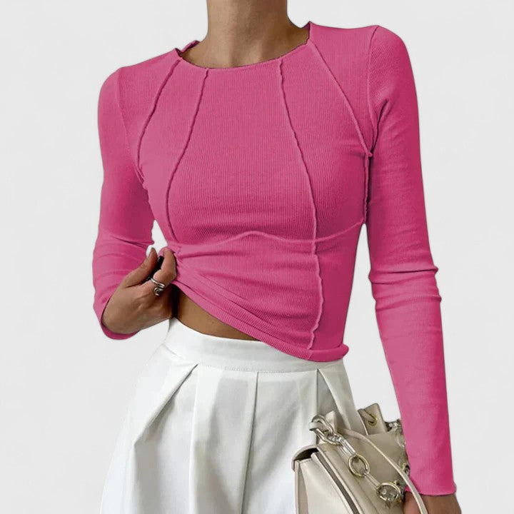 ROZMINDA | Blusa de manga longa
