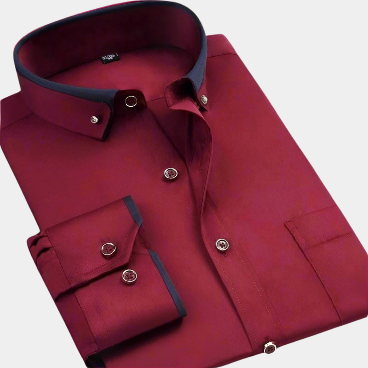 DON | Camisa com gola em contraste