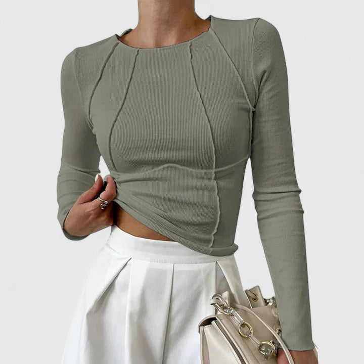 ROZMINDA | Blusa de manga longa