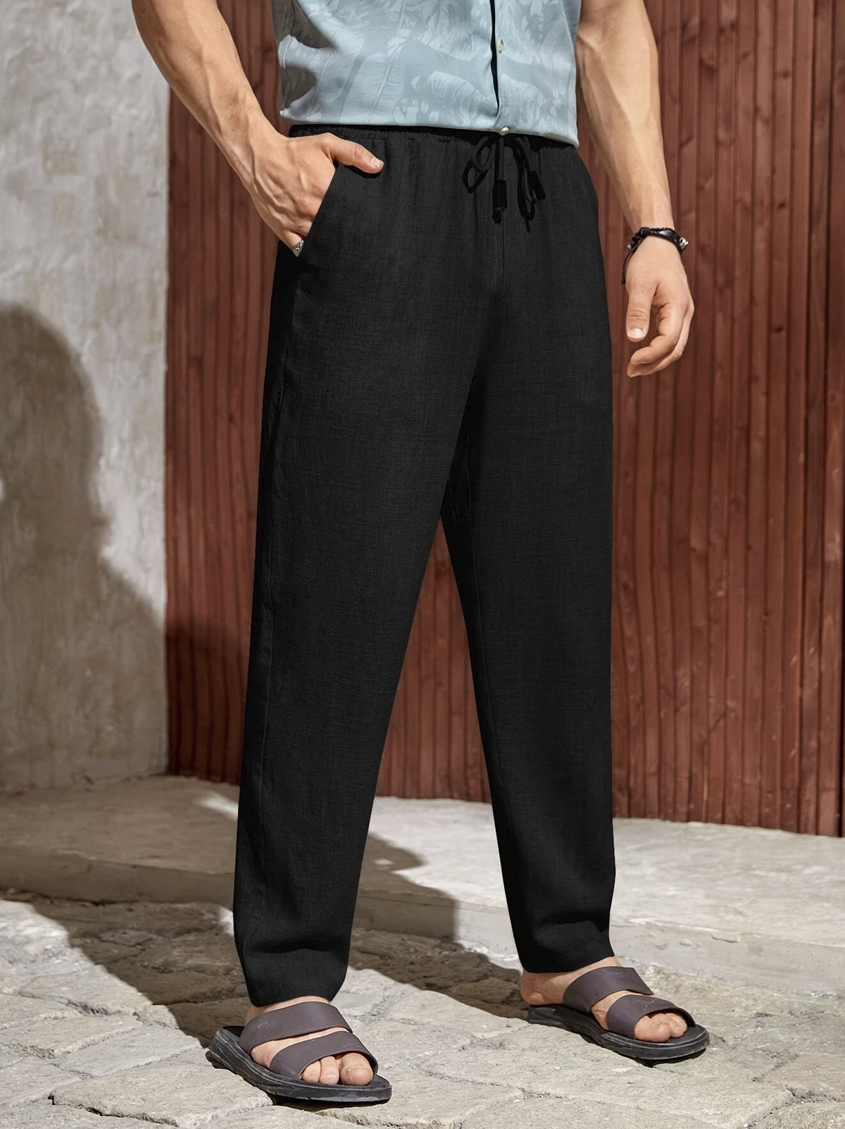 MENTON | Calça de verão com corte elegante