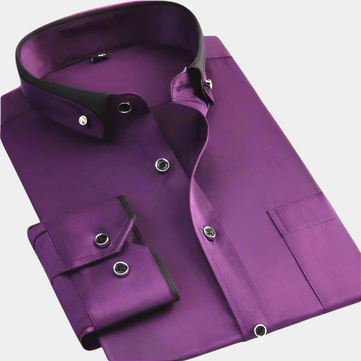 DON | Camisa com gola em contraste