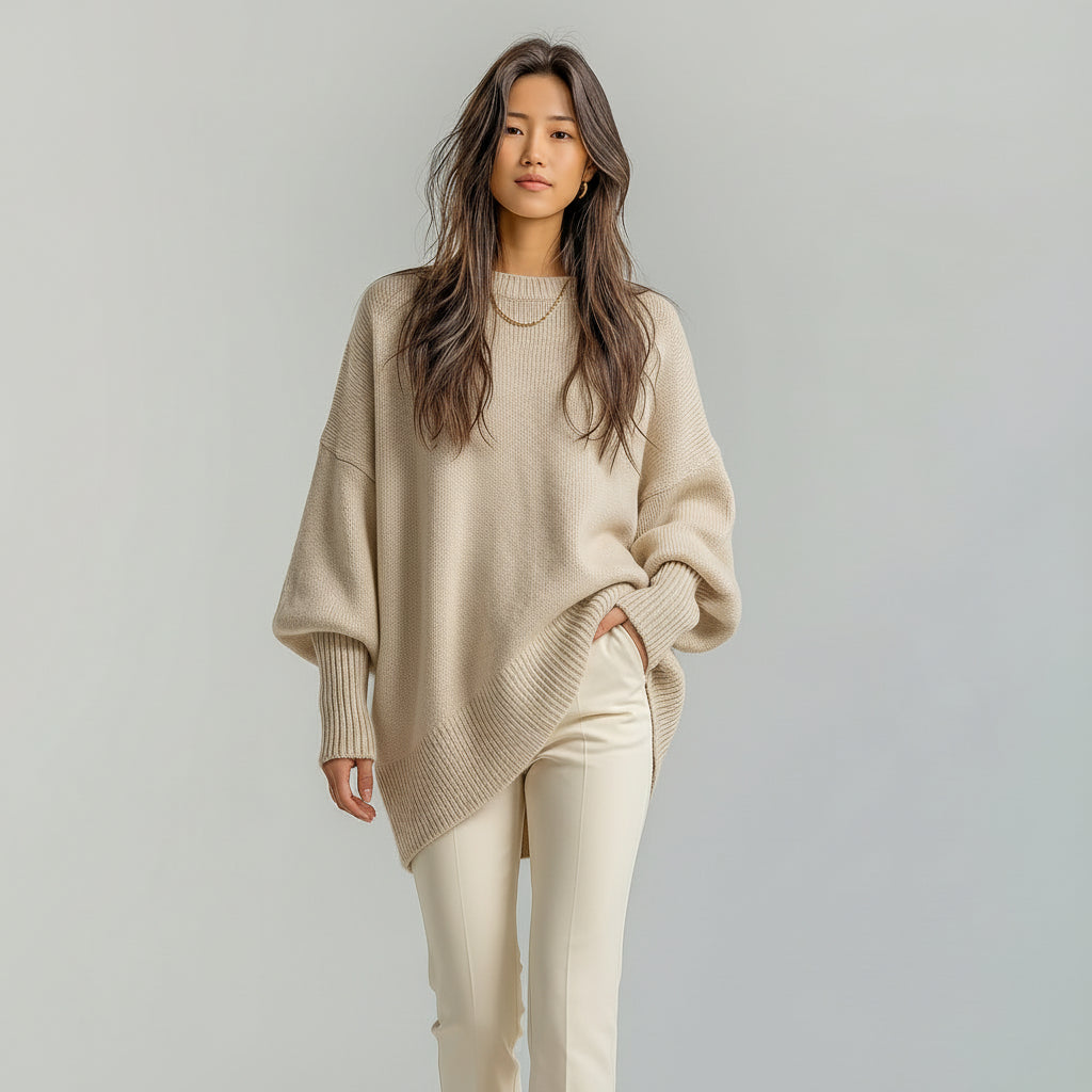 LAURA | Suéter de gola redonda