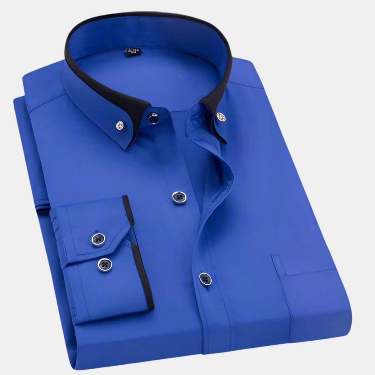 DON | Camisa com gola em contraste