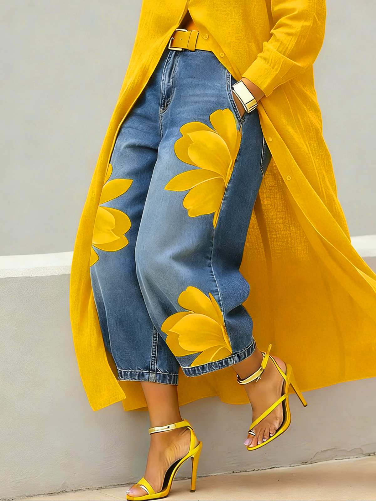 GIOVANNA | Calça com estampa artística