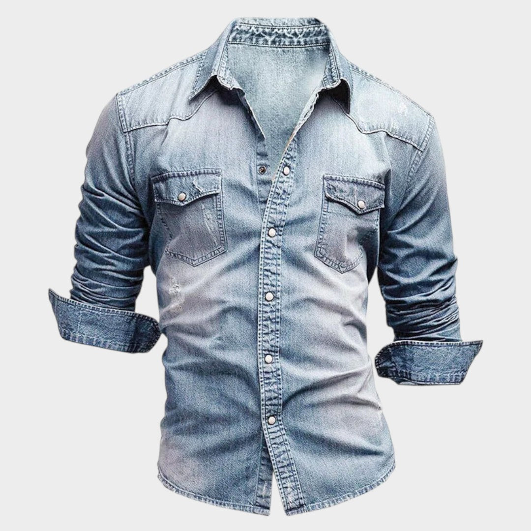 DAVID | Camisa vaqueira de botões