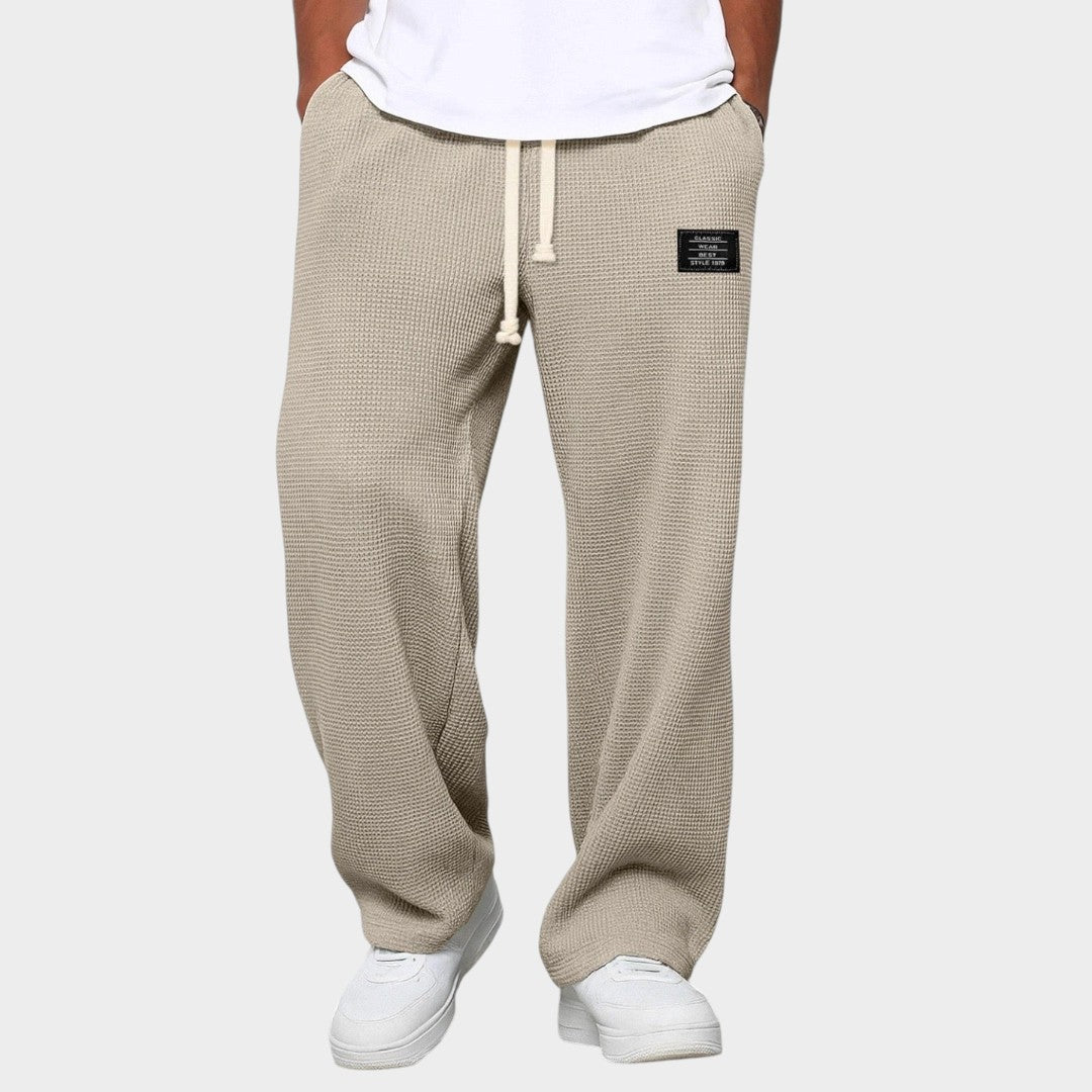 SAMUEL | Calça ampla com cintura ajustável
