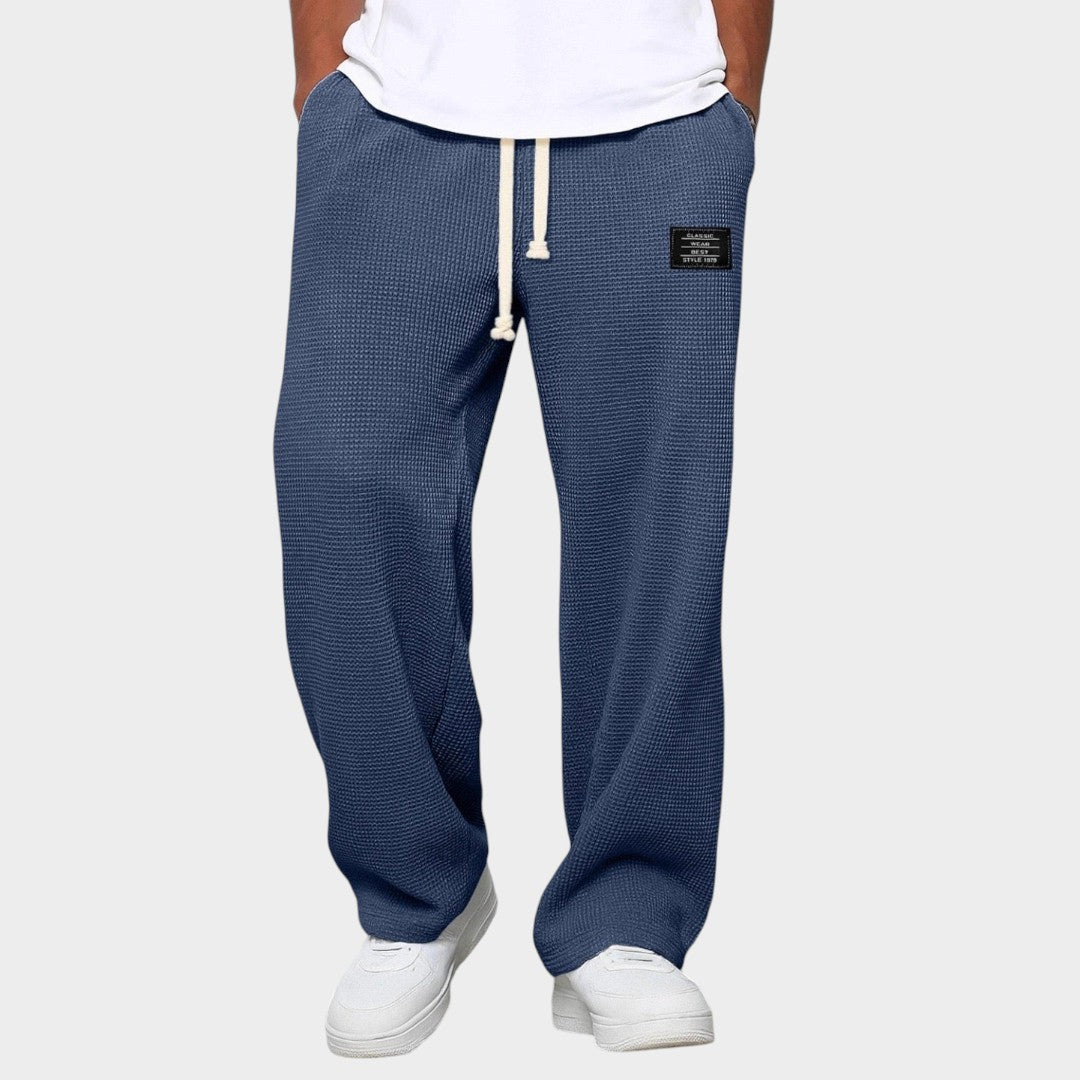 SAMUEL | Calça ampla com cintura ajustável