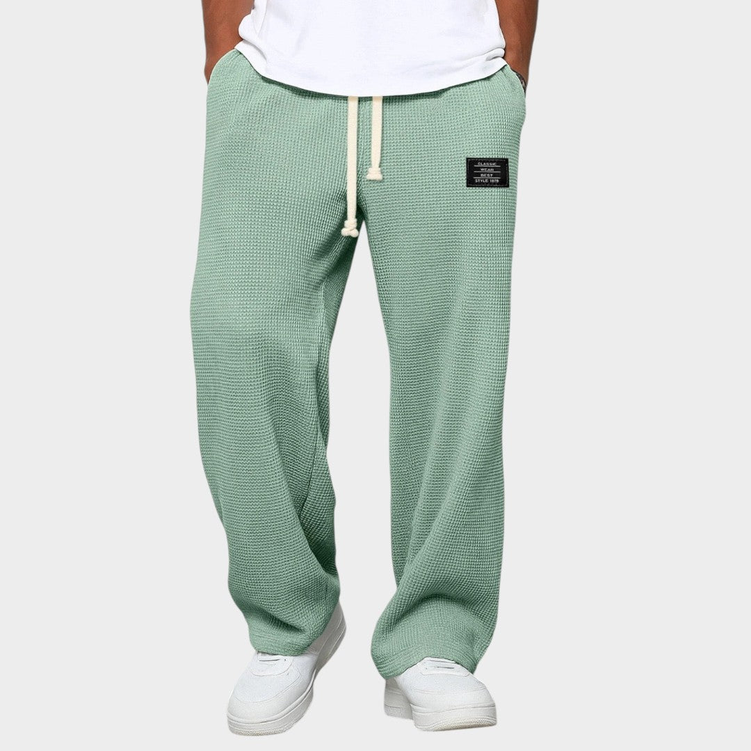 SAMUEL | Calça ampla com cintura ajustável