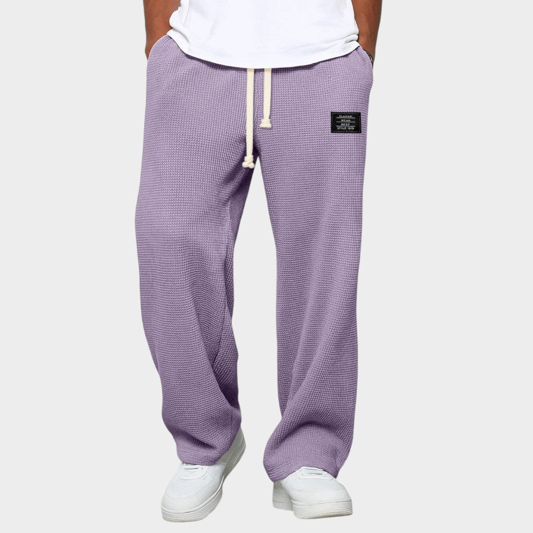 SAMUEL | Calça ampla com cós ajustável