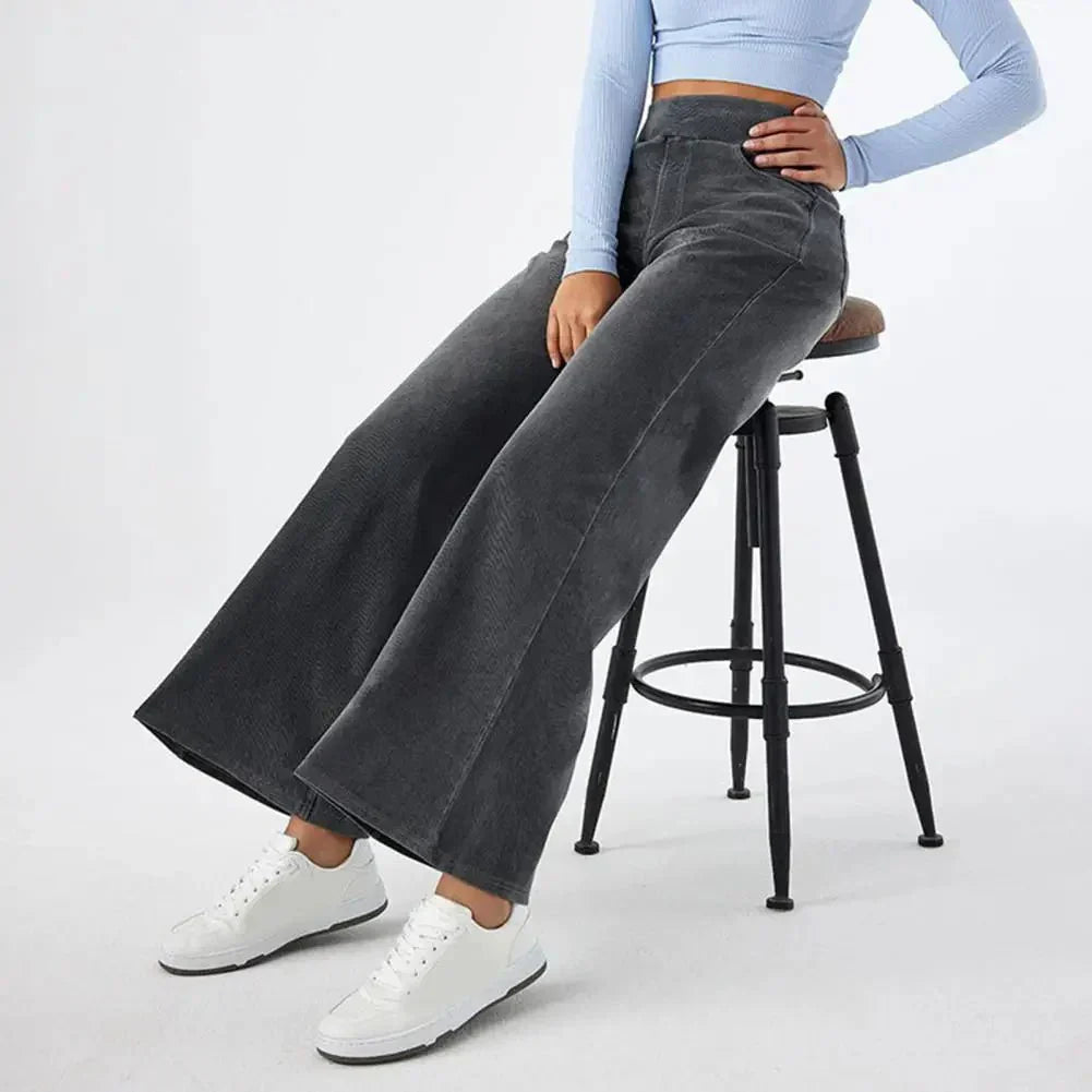 ELISA | Calça jeans de cintura alta