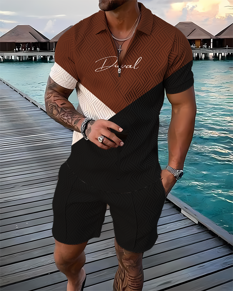 VANGUARD | Conjunto com bermuda estampada