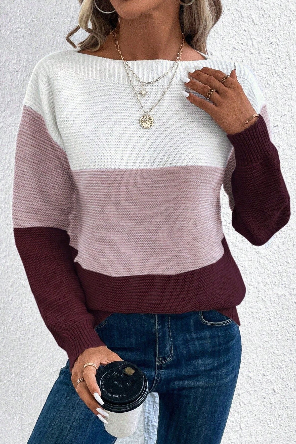 ANTONELLA | Suéter de gola redonda