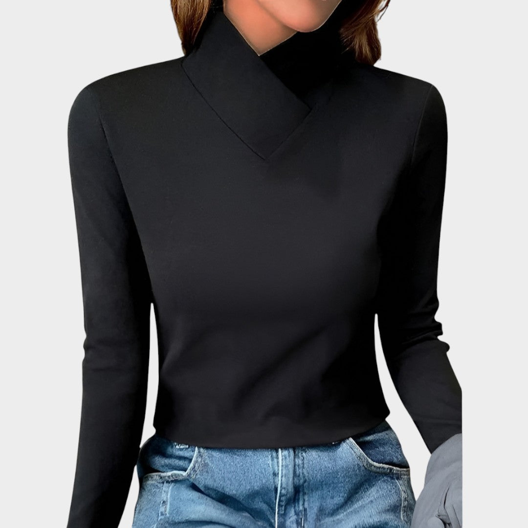 SARA | Blusa de gola alta