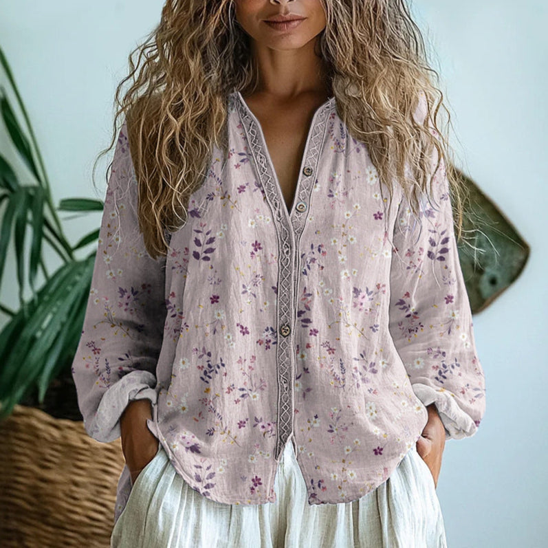 SOFIA | Blusa estampada ampla