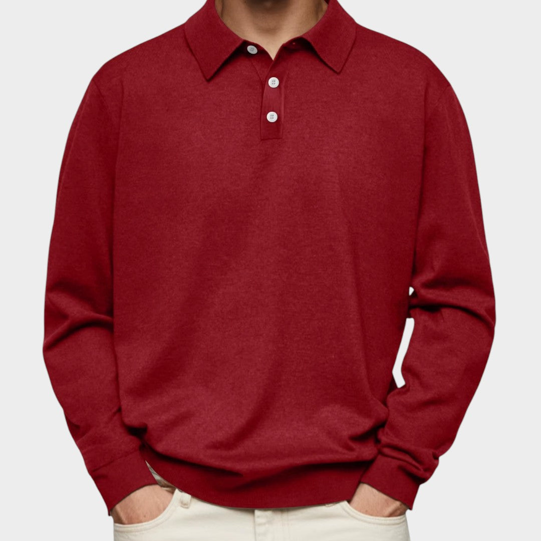 AIDEN | Polo de manga longa