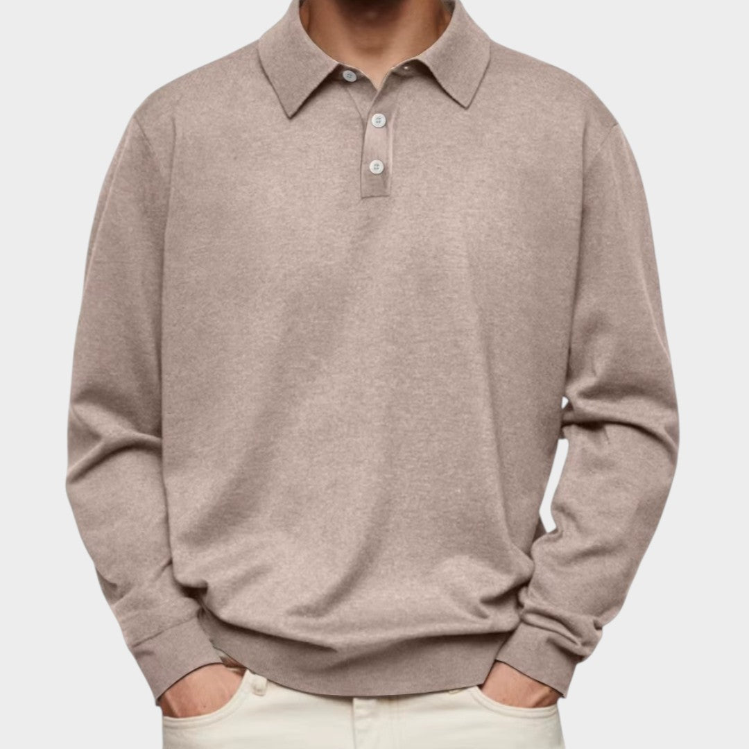 AIDEN | Polo de manga longa