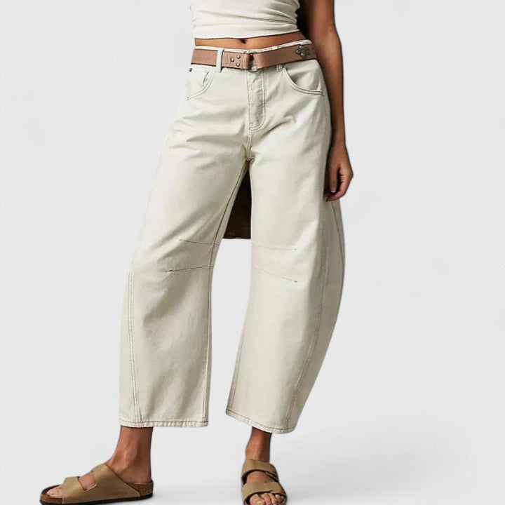 MARIA CLARA | Calça de modelagem ampla