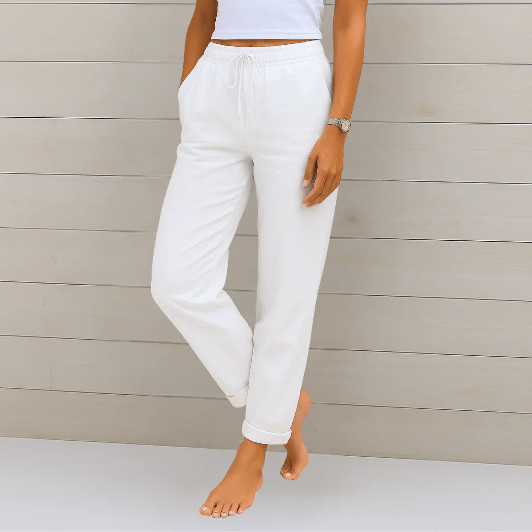 JÚLIA | Calça ampla com amarração