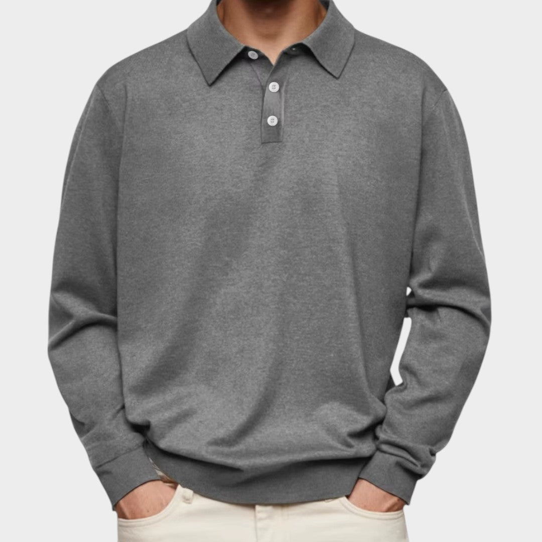 AIDEN | Polo de manga longa
