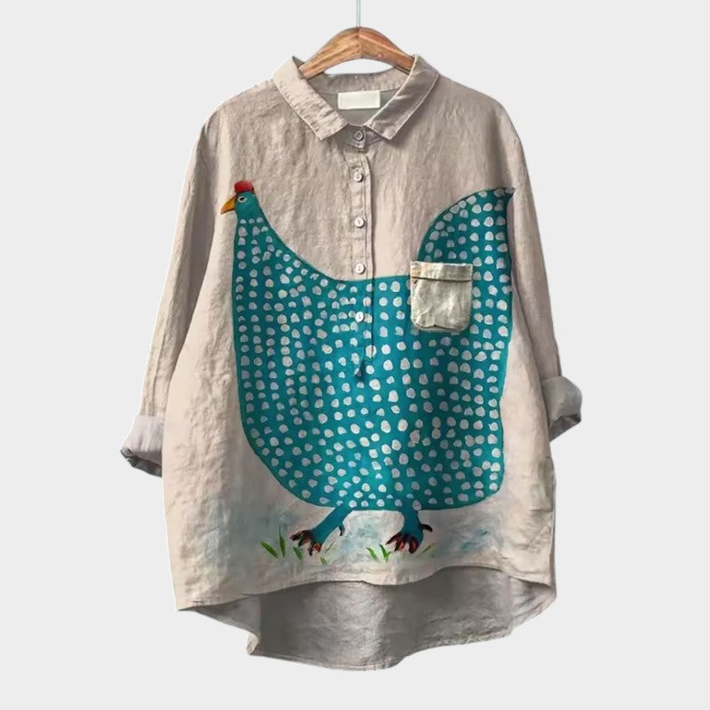 MARINA | Blusa com renda