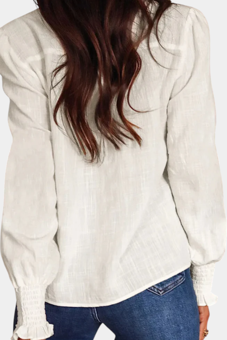ELISA | Blusa com bordado floral