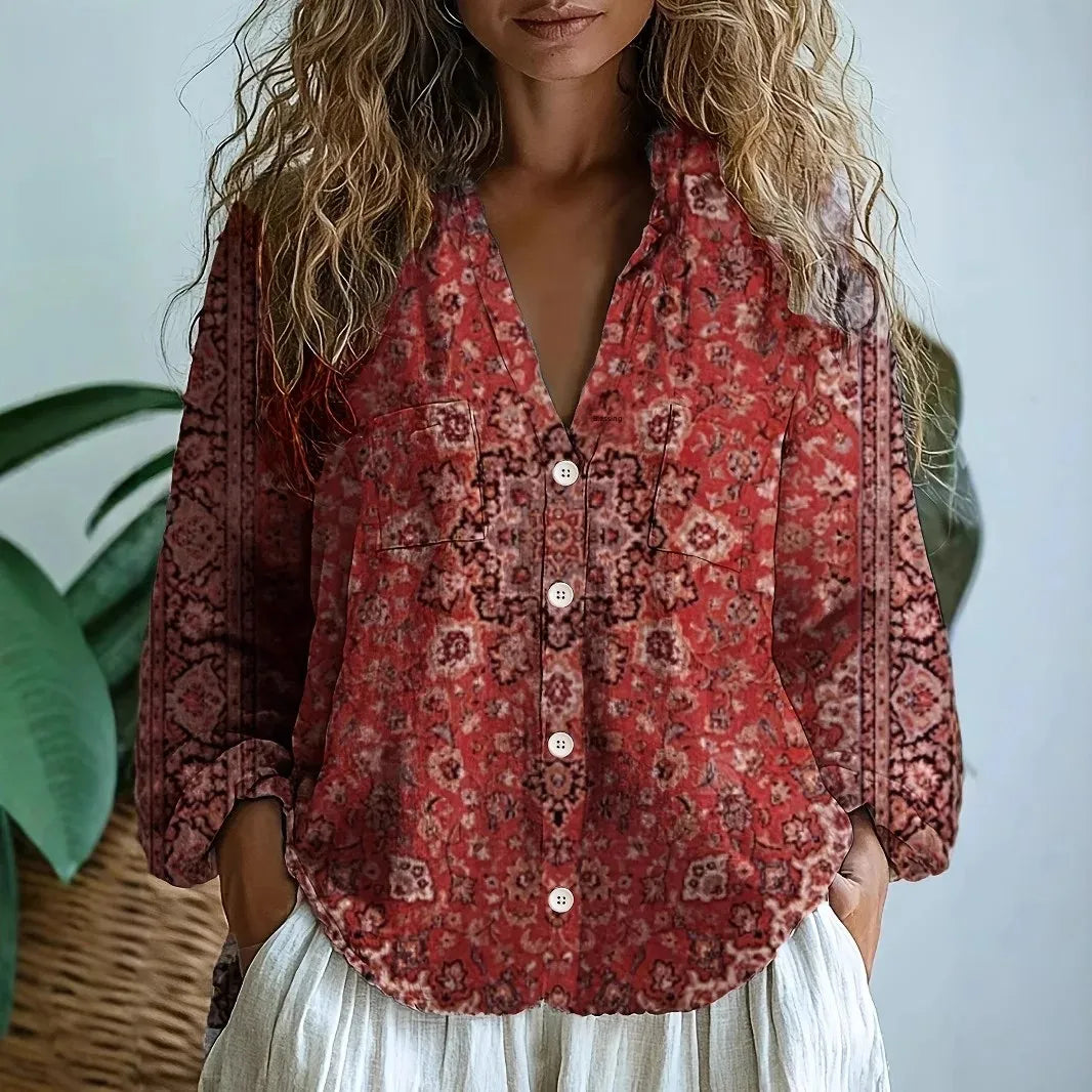 SOFIA | Blusa estampada ampla