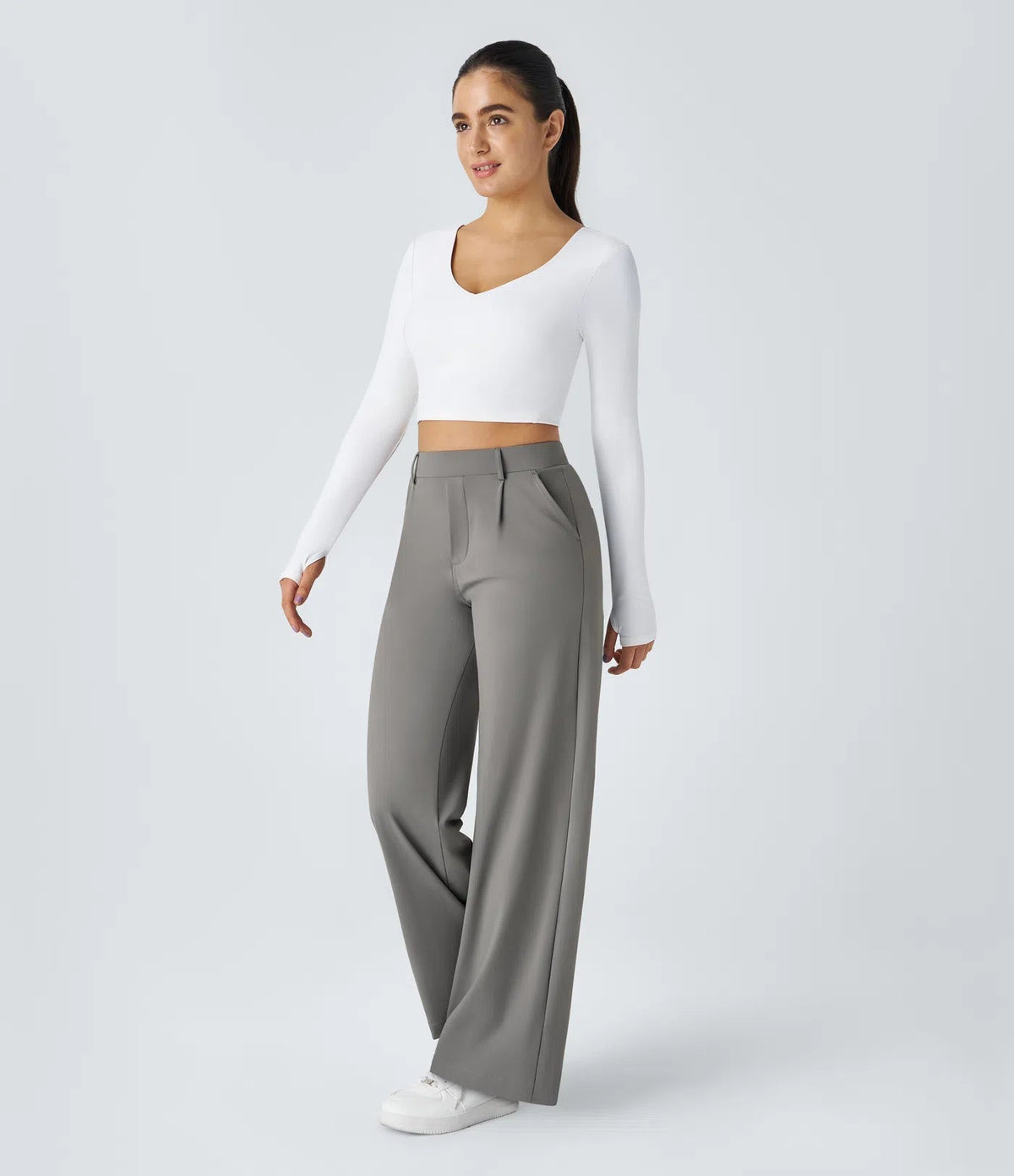 LORENA | Calça de cintura alta