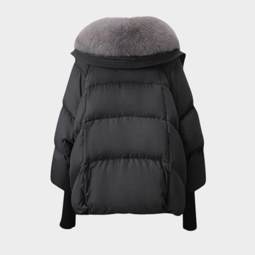 VELA | Jaqueta puffer de gola alta