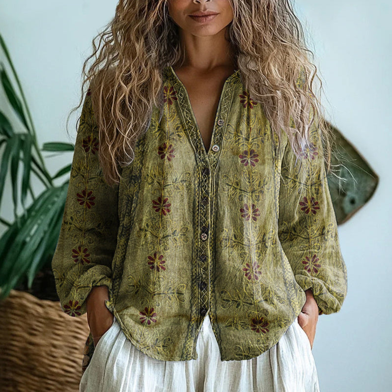 SOFIA | Blusa estampada ampla