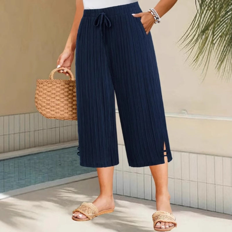 BEATRIZ | Calça de perna larga