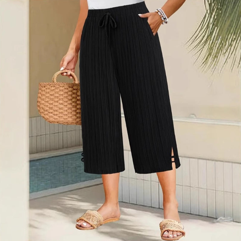 BEATRIZ | Calça de perna larga