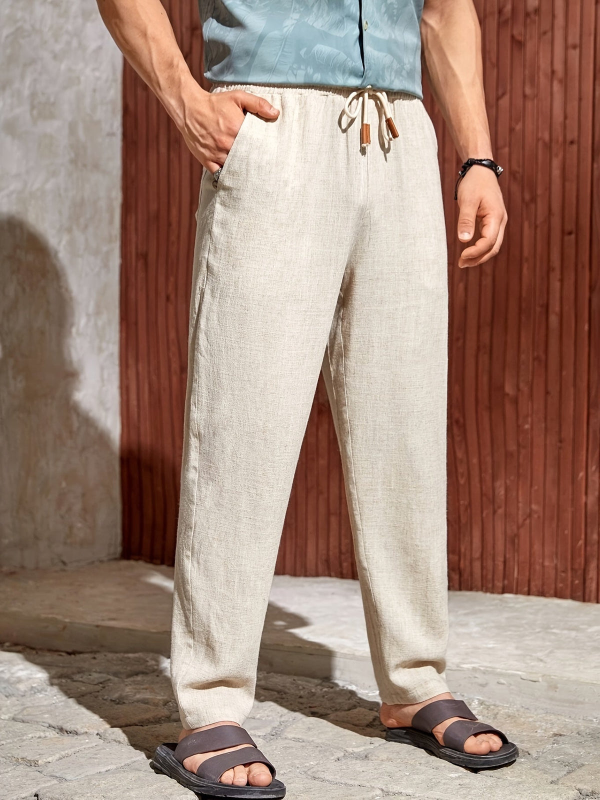 MENTON | Calça de verão de corte elegante