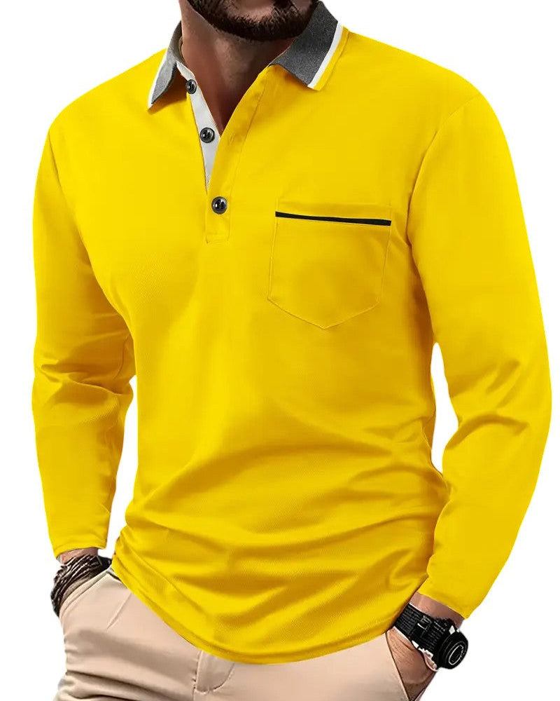 LARSEN | Polo de manga longa