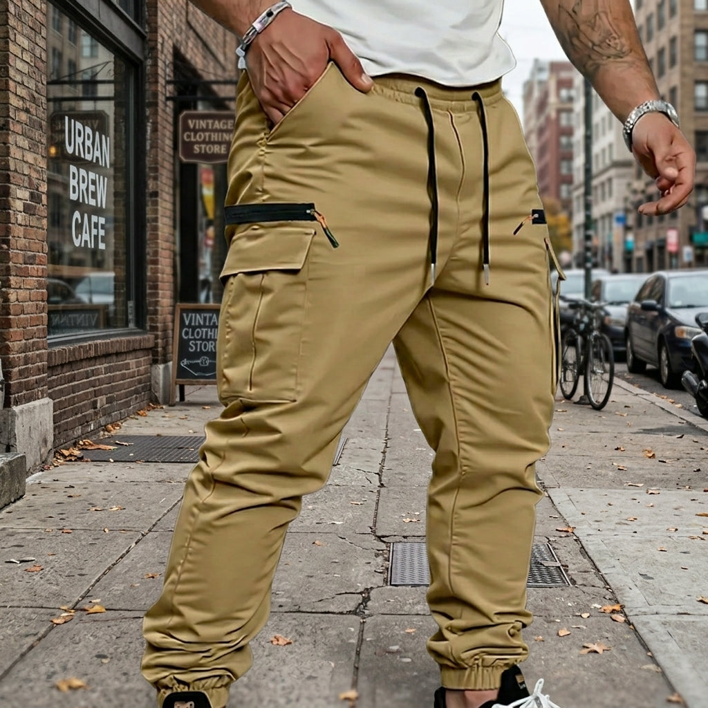 LUCAS | Calça jogger cargo elástica