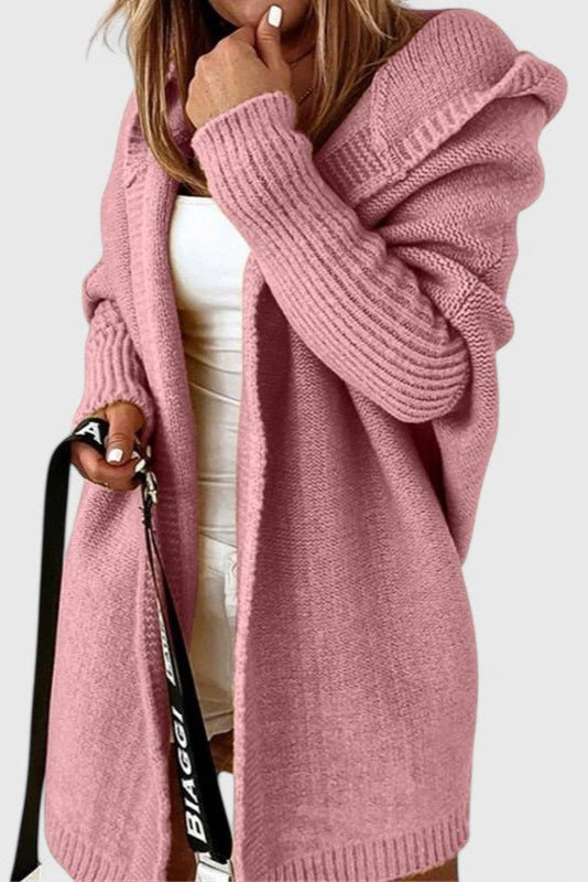 MARIA CLARA CLARA | Cardigã com capuz oversized