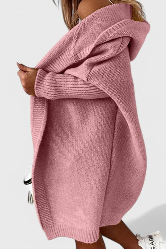 MARIA CLARA CLARA | Cardigã com capuz oversized
