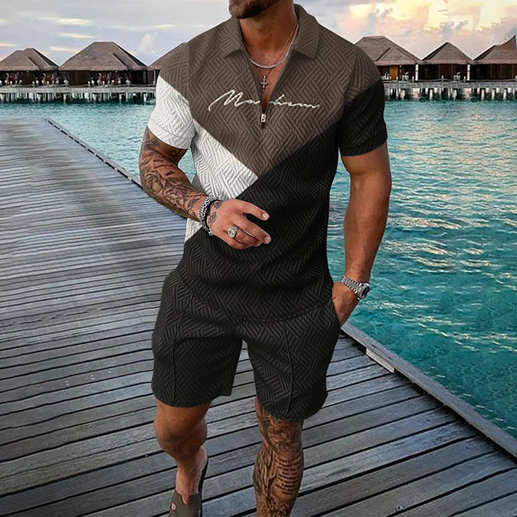 VANGUARD | Conjunto com bermuda estampada