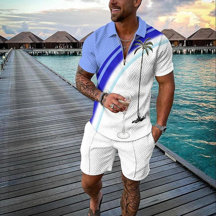 GUSTAVO | Conjunto estampado com shorts