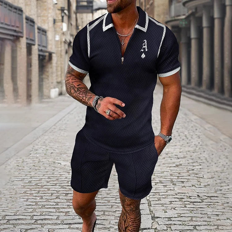 DIEGO | Conjunto com bermuda estampada