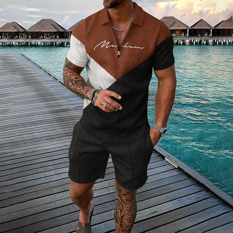 VANGUARD | Conjunto com bermuda estampada